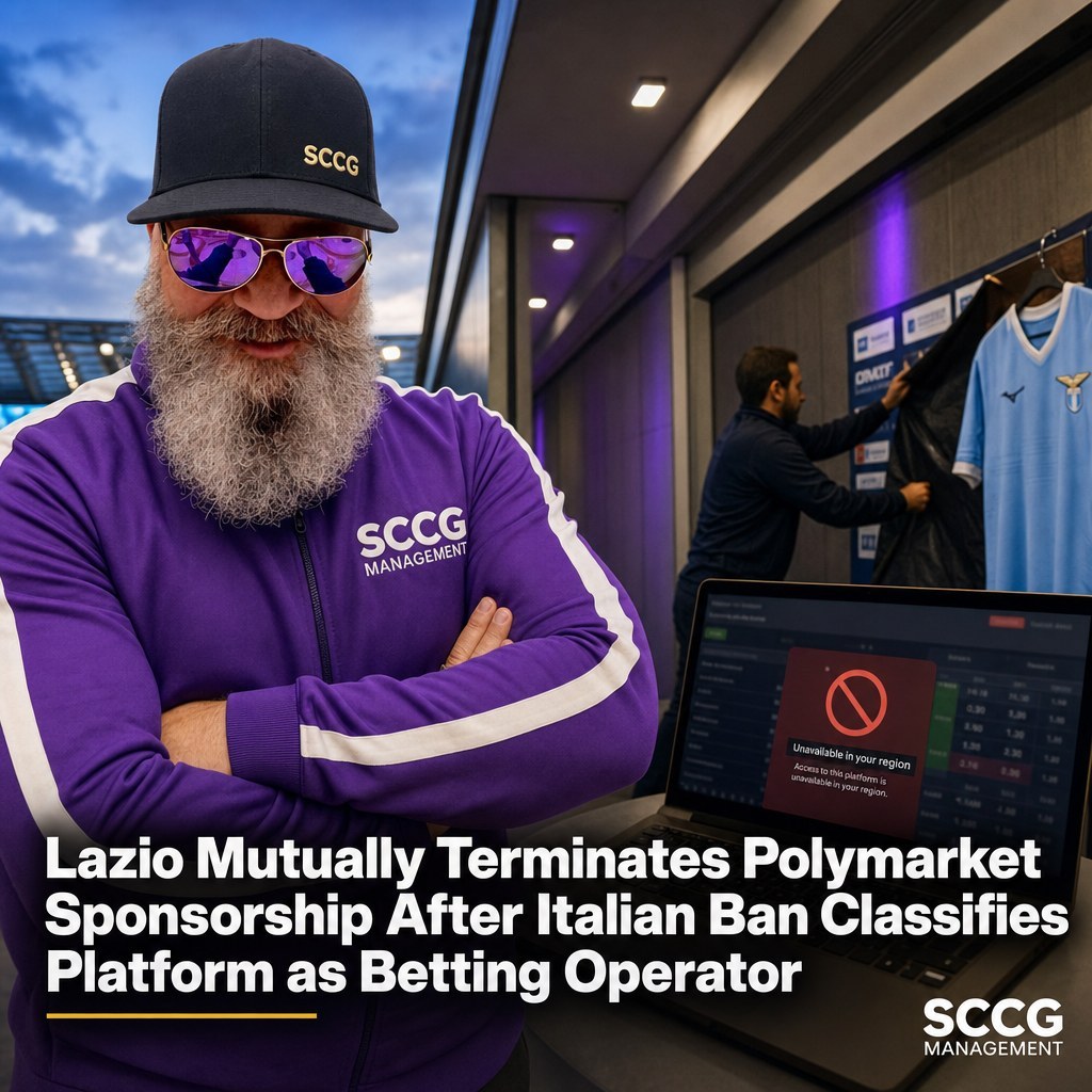 Lazio Mutually Terminates Polymarket Sponsorship After Italian Ban Classifies Platform as Betting Operator