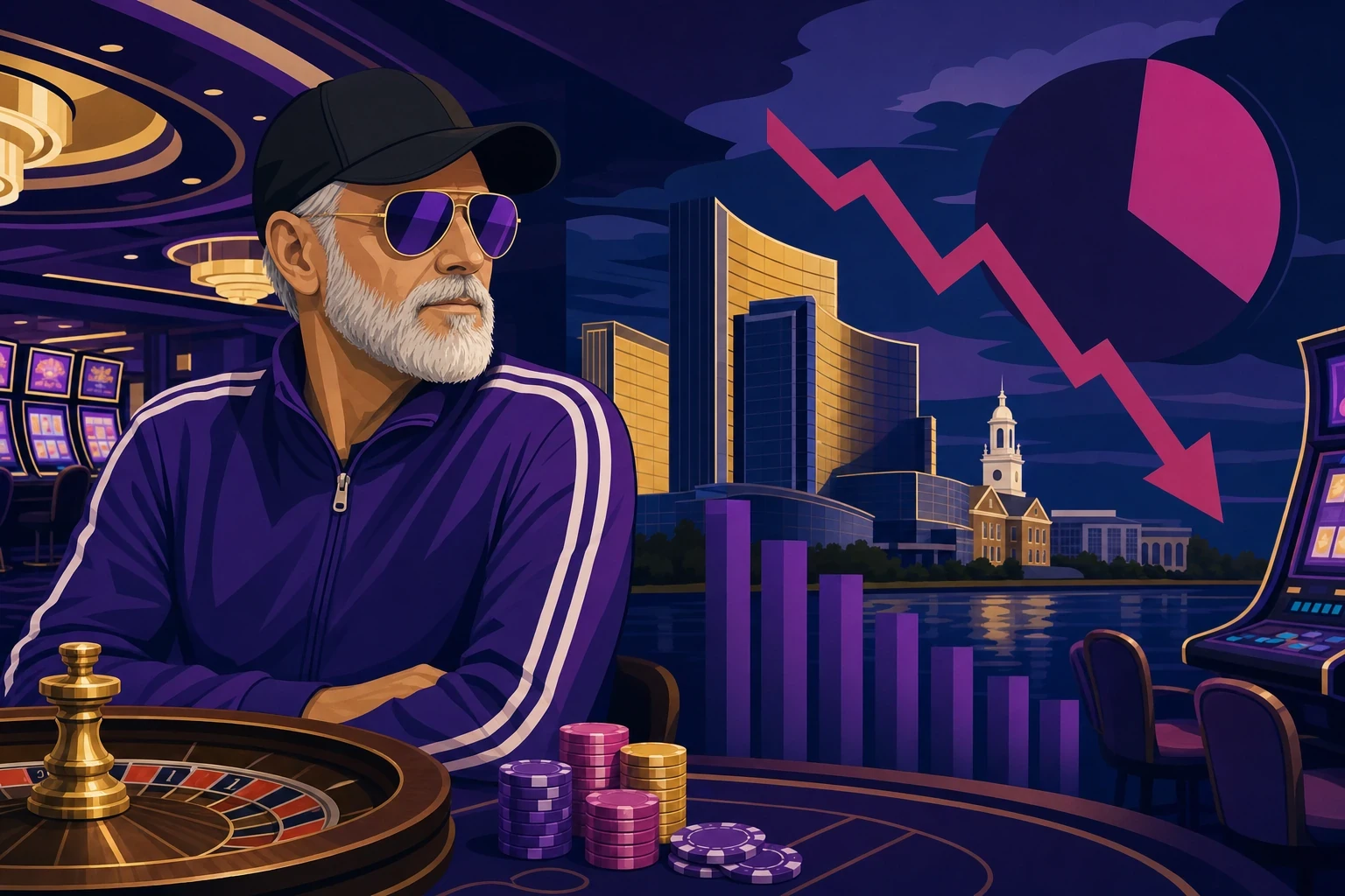 Delaware Casinos Generate $33.4 Million in July Revenue With 3.7 Percent Year-Over-Year Decline