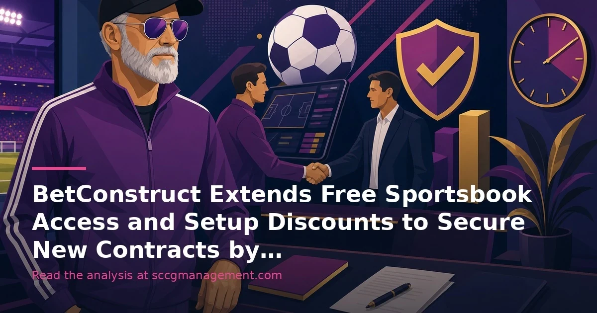 BetConstruct Extends Free Sportsbook Access and Setup Discounts to Secure New Contracts by October Deadline