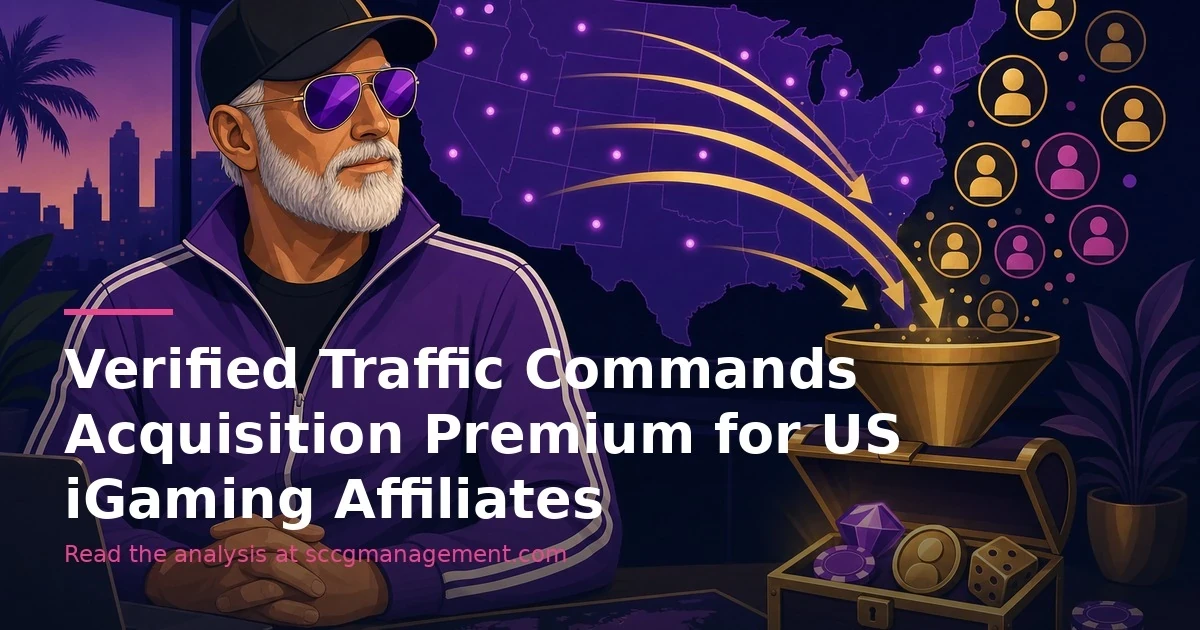 Verified Traffic Commands Acquisition Premium for US iGaming Affiliates