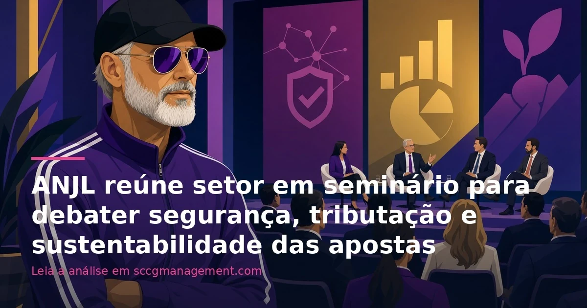 ANJL reúne setor em seminário para debater segurança, tributação e sustentabilidade das apostas
