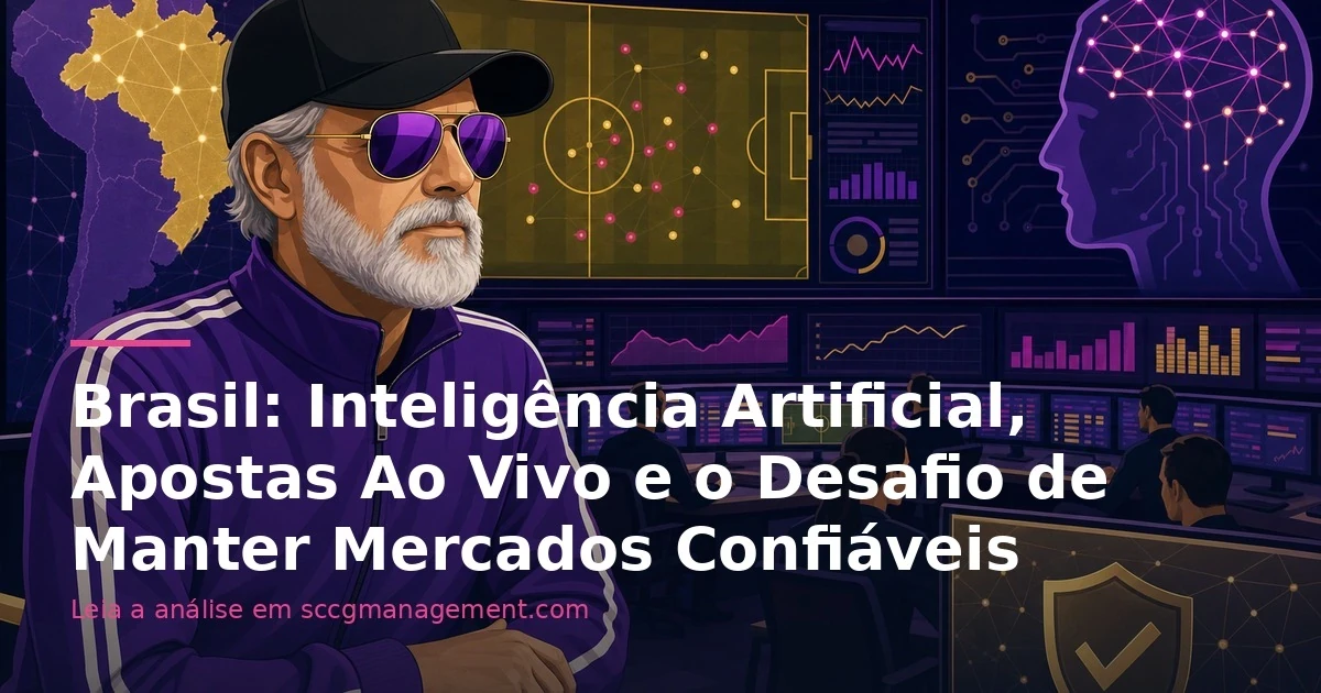 Brasil: Inteligência Artificial, Apostas Ao Vivo e o Desafio de Manter Mercados Confiáveis