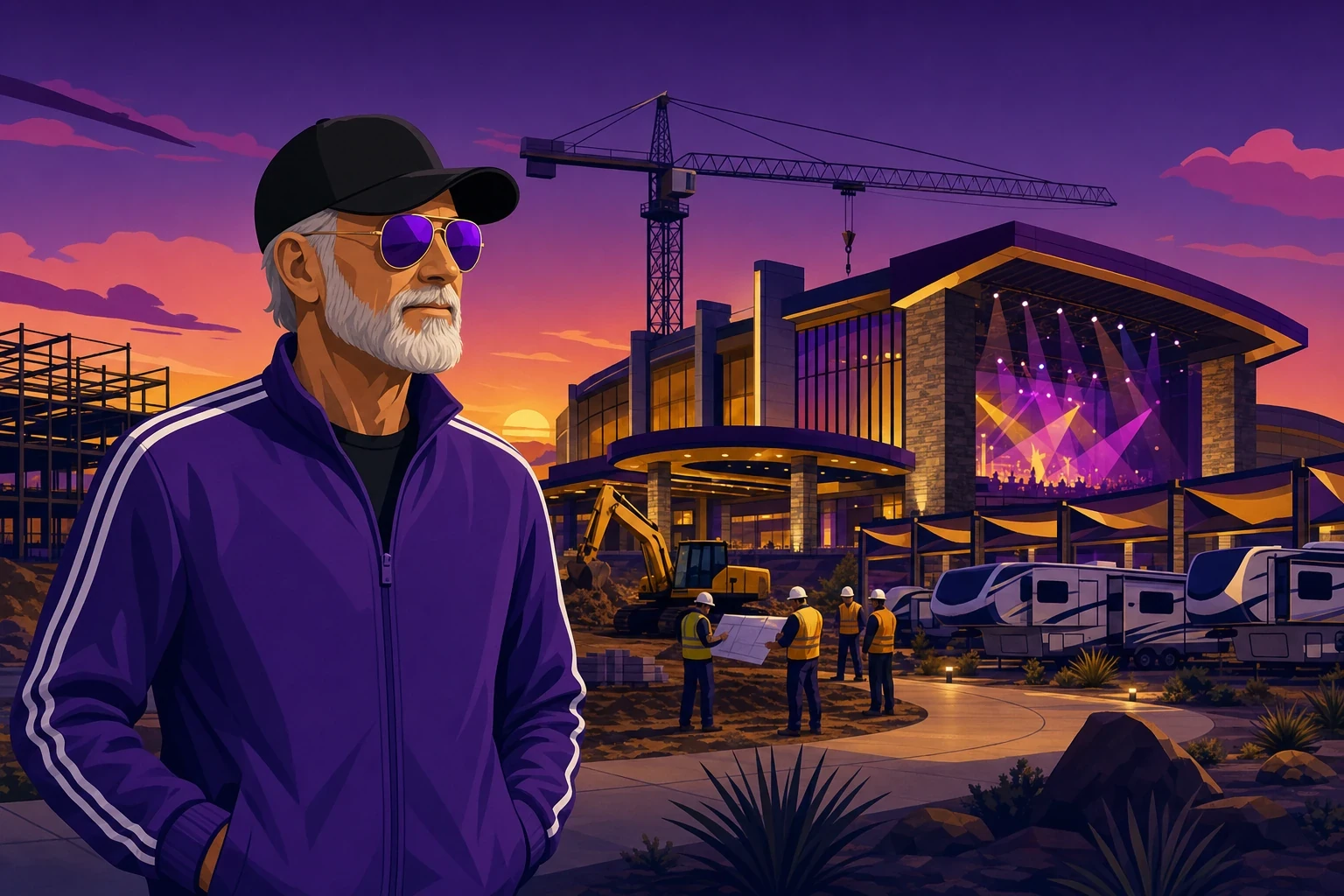 Kaw Nation’s Rock & Brews Casino Advances Construction on Entertainment Center and RV Park
