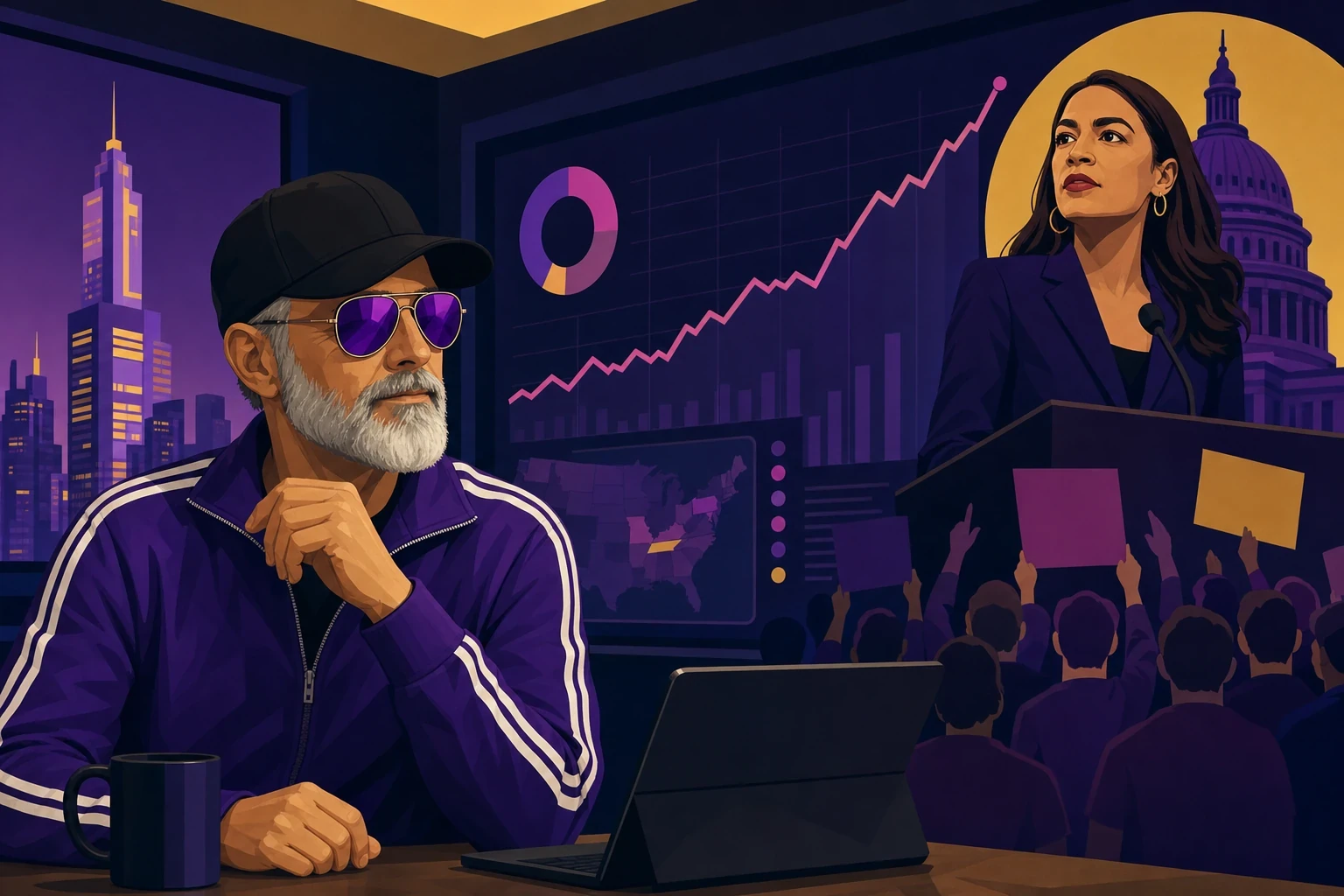 Ocasio-Cortez Reaches 19% on Polymarket for 2028 Democratic Nomination