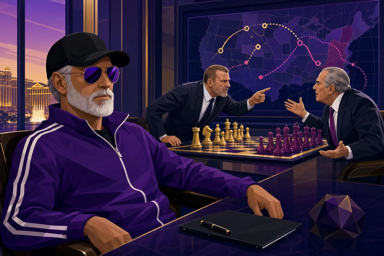 Caesars Proxy Filing Maps Six-Month Bidding Contest Won by Fertitta Over Icahn