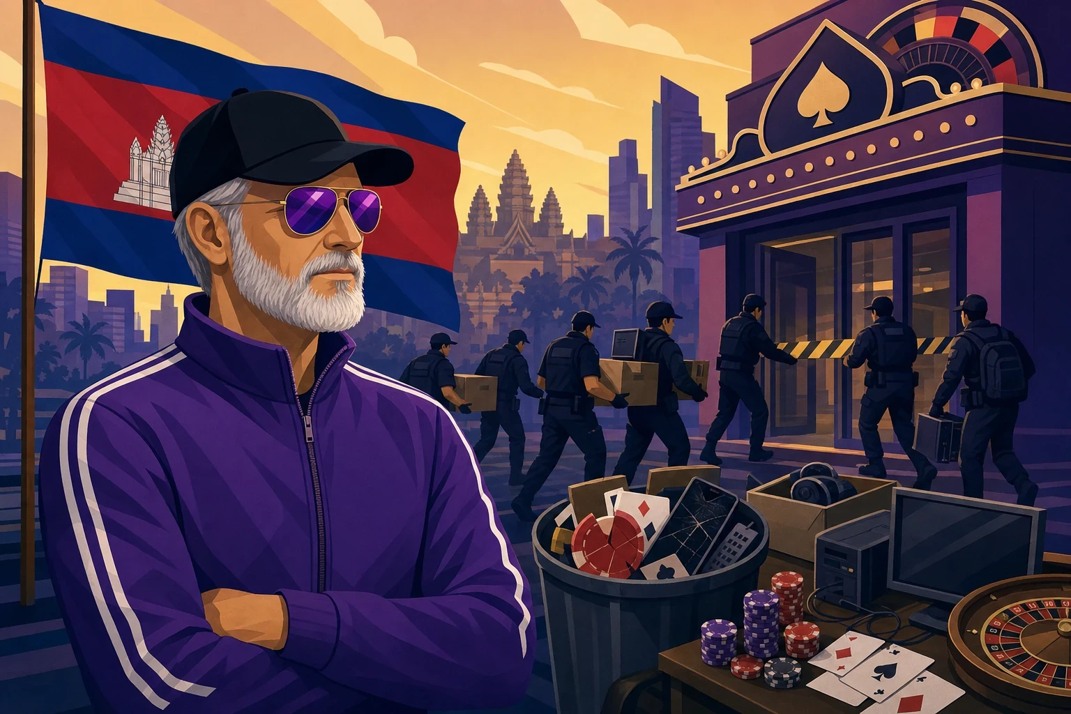 Cambodia Revokes 20 Casino Licenses and Suspends 29 More in Scam Center Enforcement Drive
