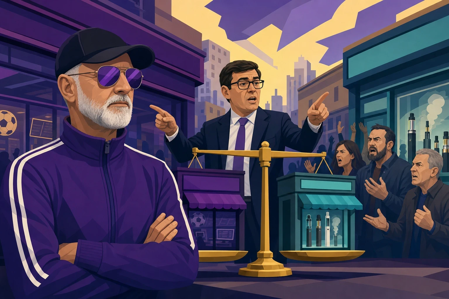 UK Prime Minister Burnham Equates Betting Shops to Vape Outlets in High Street Critique, Sparking Industry Backlash