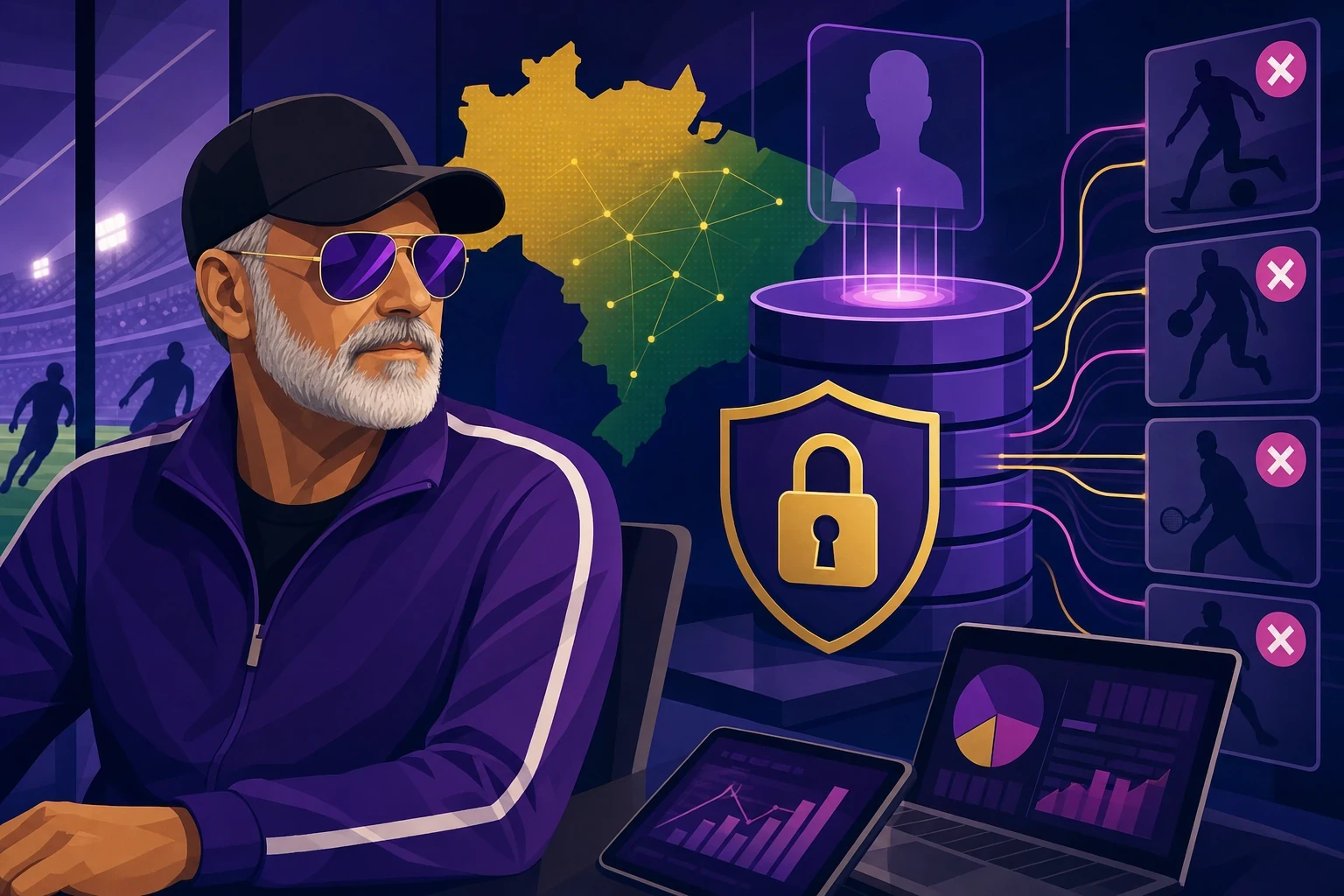 Brasil Desenvolve Base de Dados com CPFs para Bloquear Atletas em Plataformas de Apostas