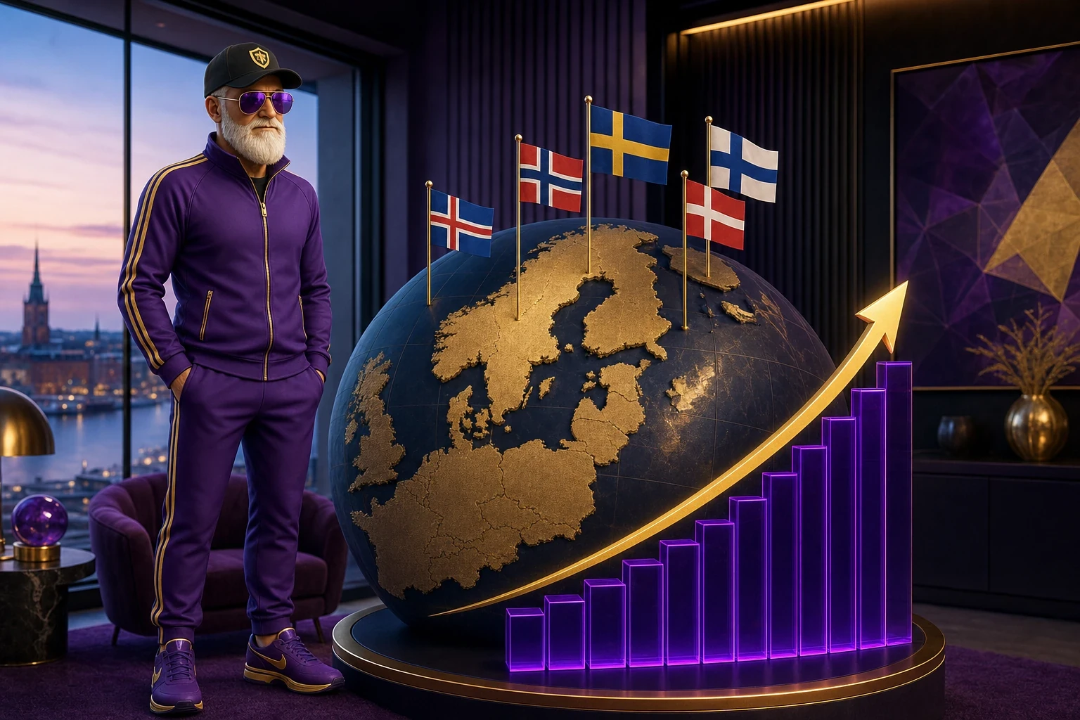 DuelBits Analysis Ranks Nordic Jurisdictions Highest in 20-Year Online Gambling Player Value