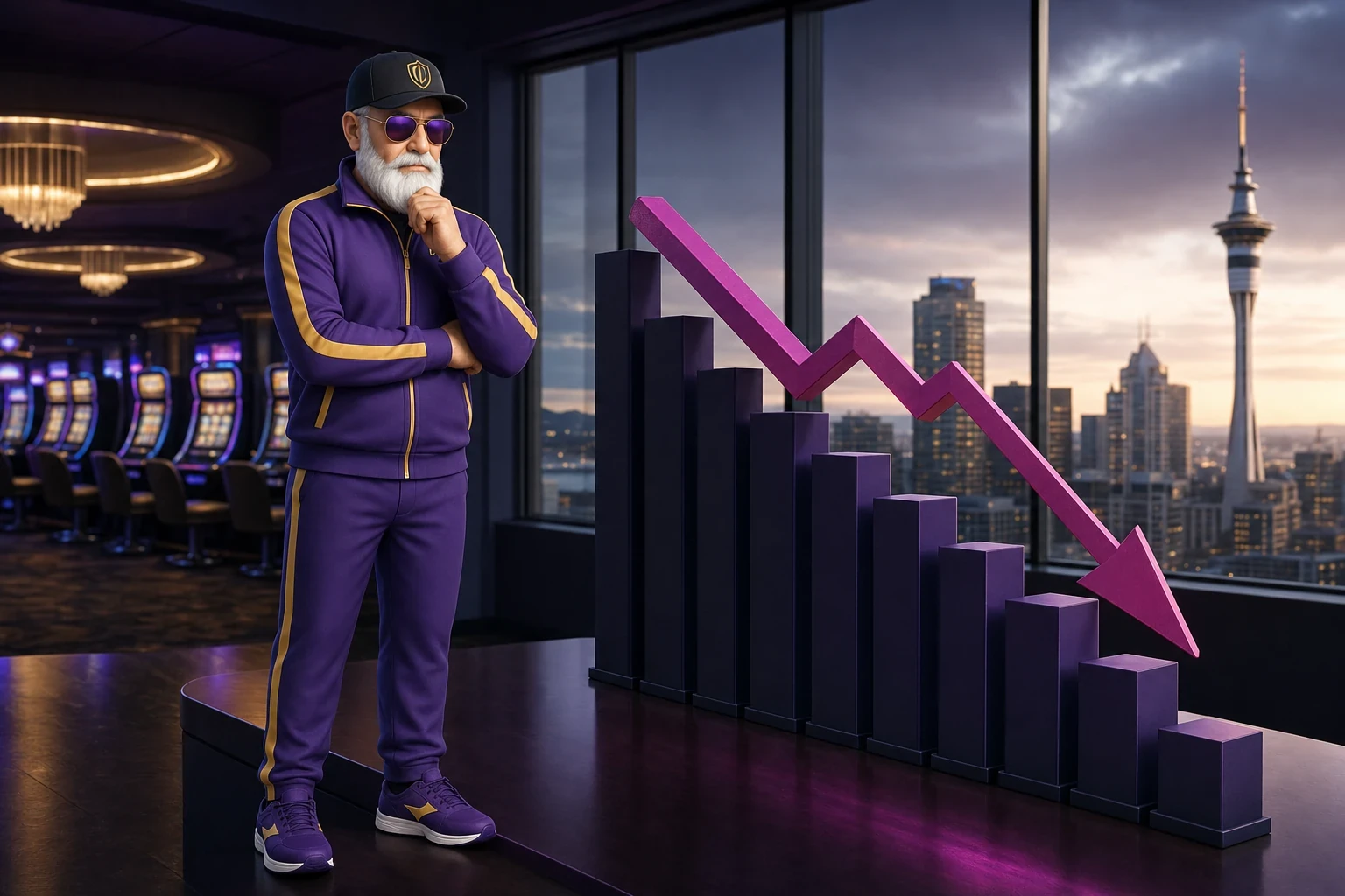 SkyCity Underlying EBITDA Falls 22.3% to NZ$181.6 Million on Gaming Revenue Pressure