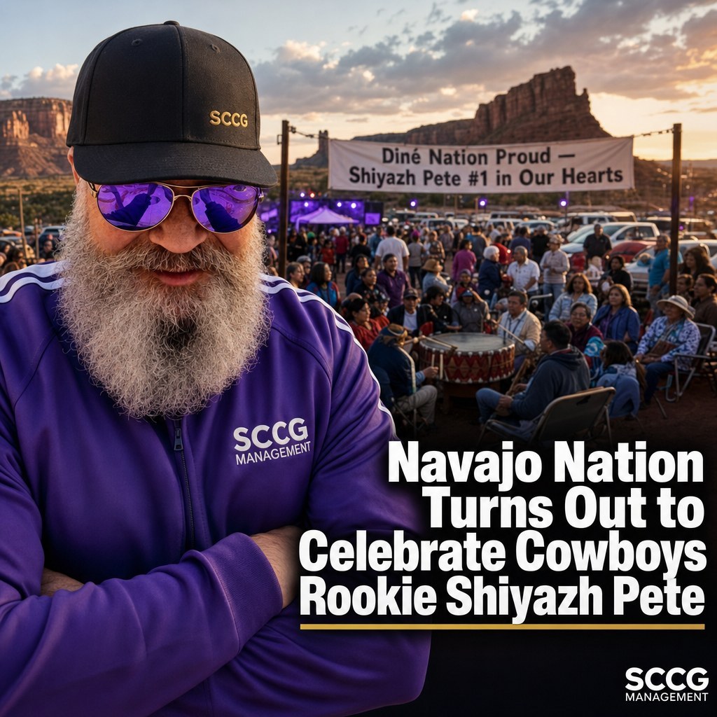 Navajo Nation Turns Out to Celebrate Cowboys Rookie Shiyazh Pete
