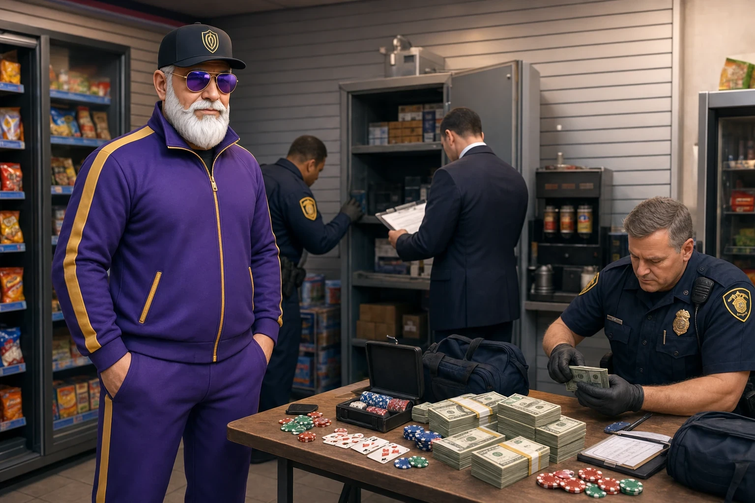 Passaic County Sheriff Seizes $95,000 from Illegal Gambling Operation at Paterson New Jersey Corner Store