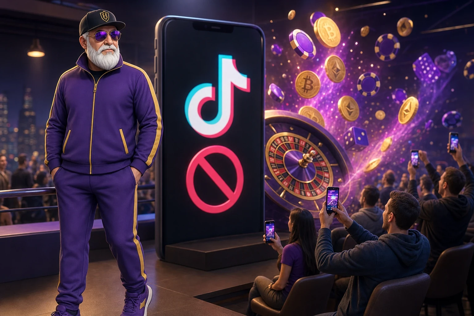 TikTok Permanently Bans Ethical Gambling Advocate While Crypto Casino Promotions Proliferate