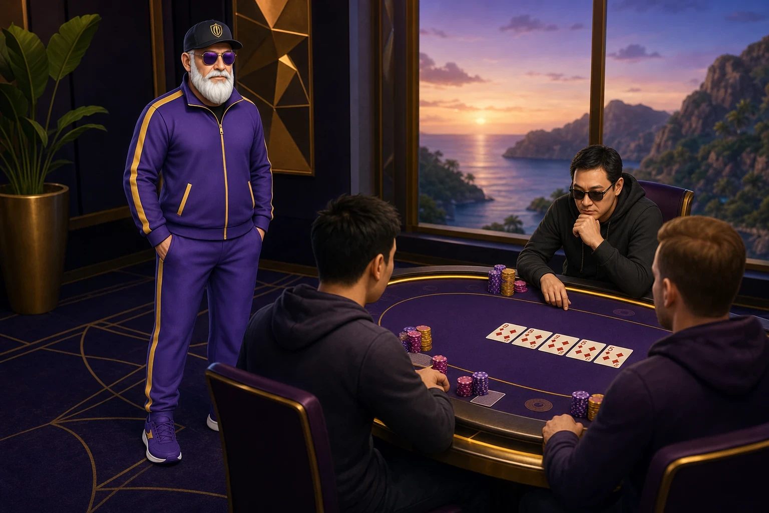 Triton Jeju II Opens with Flopped Straight Flush in $15,000 NLH Event