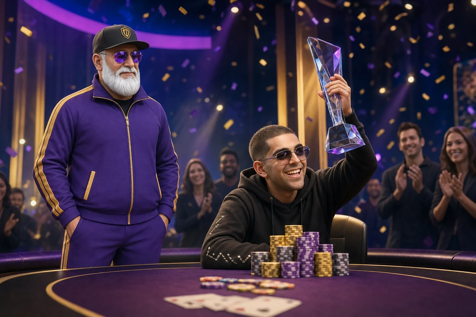 No Prior Experience Required: Streamer N3on Wins Celebrity Poker Tour Invitational for $15,000