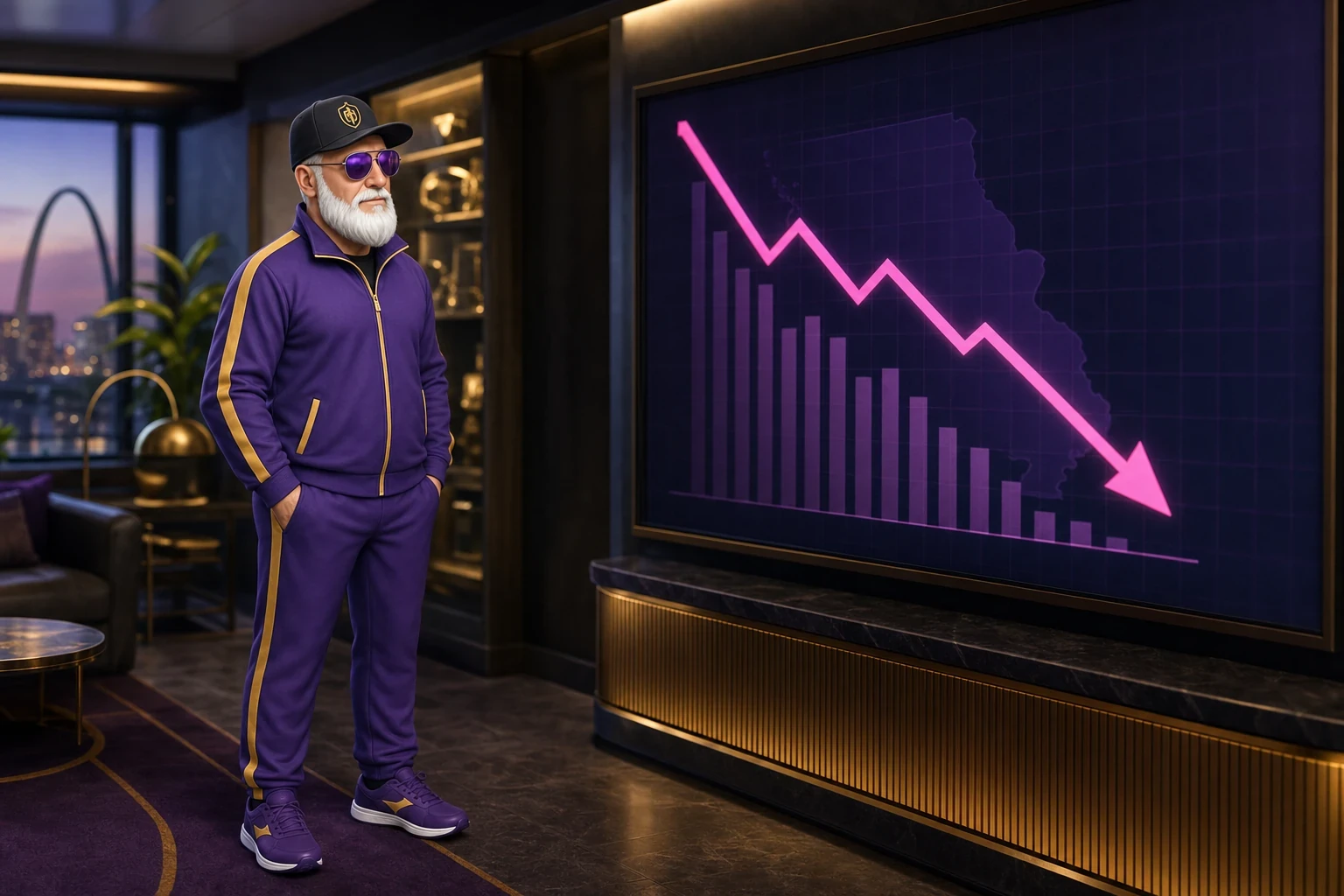 Missouri Sports Betting Handle Falls 4.5 Percent to $246.8 Million in July