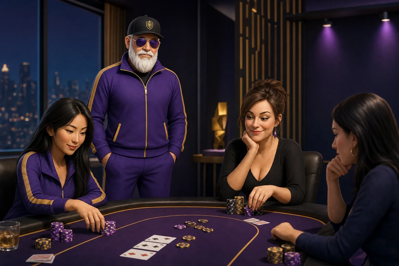 Jennifer Tilly and Xuan Liu Dominate Key Pots Against Cates and Deeb in Hellmuth’s Home Game Episode 33
