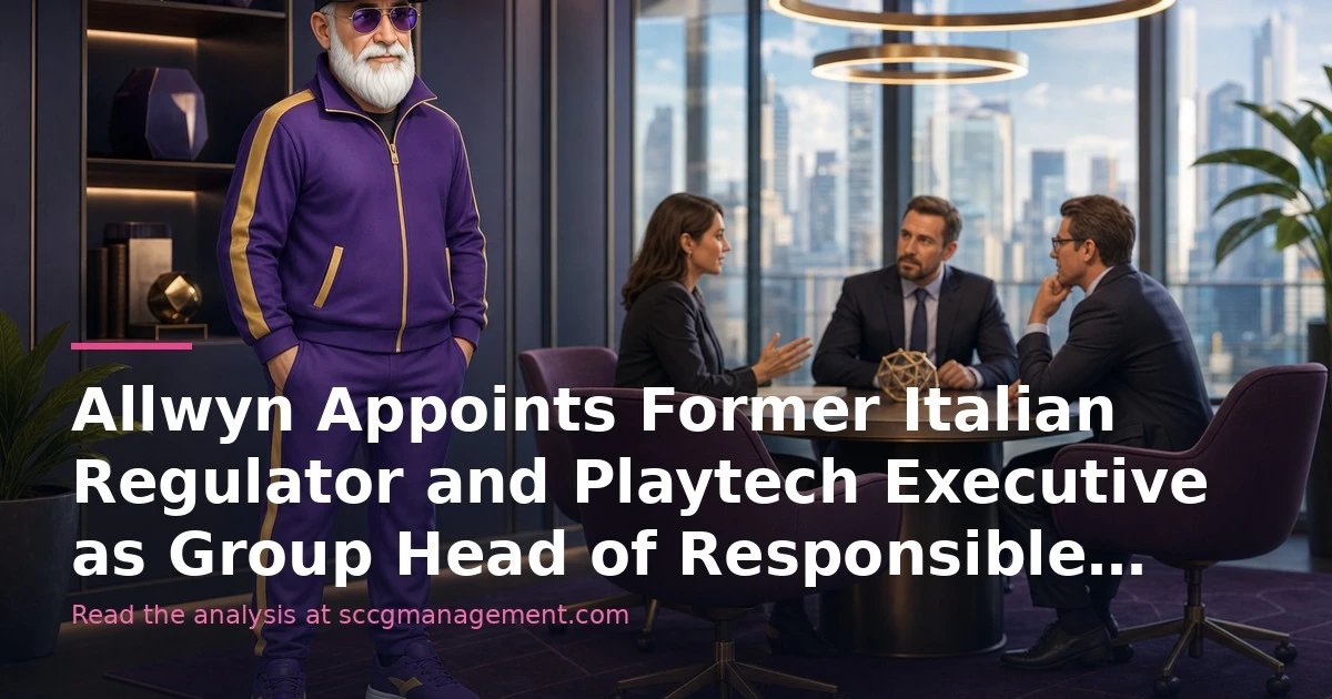 Allwyn appoints Francesco Rodano as group head of responsible gaming