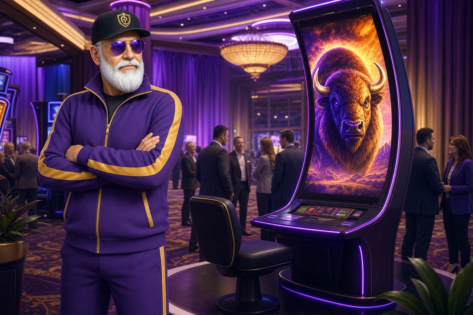 Graton Resort & Casino Stages World Premiere of Aristocrat Gaming’s Buffalo Super Rush