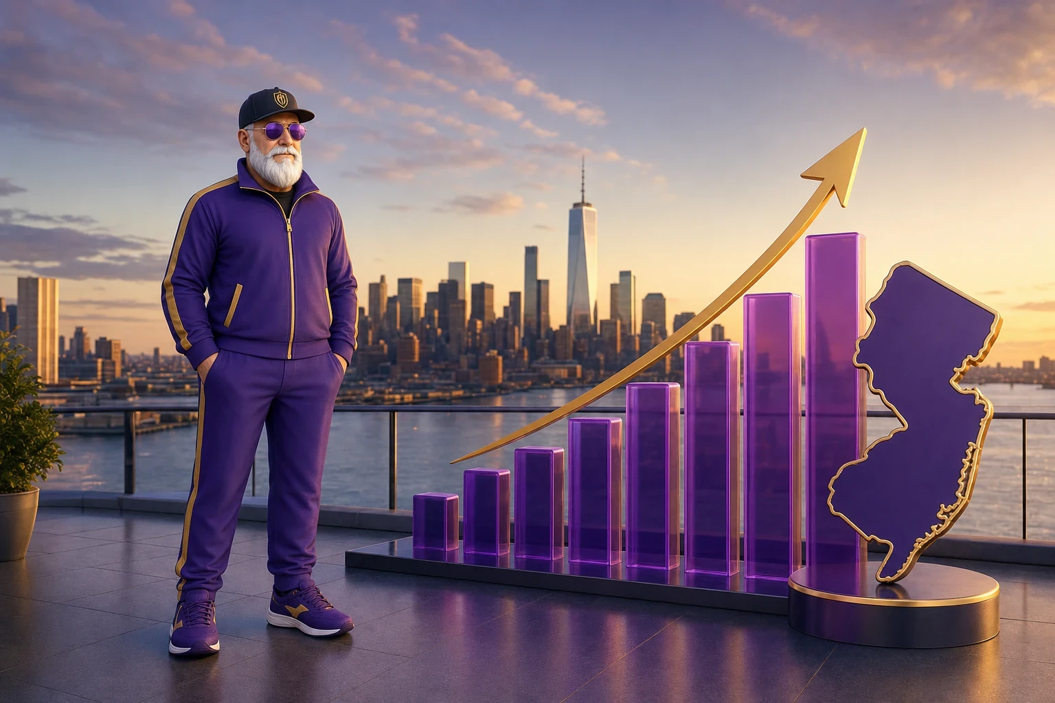 New Jersey iGaming Revenue Rises 4.4 Percent to $259.3 Million in August