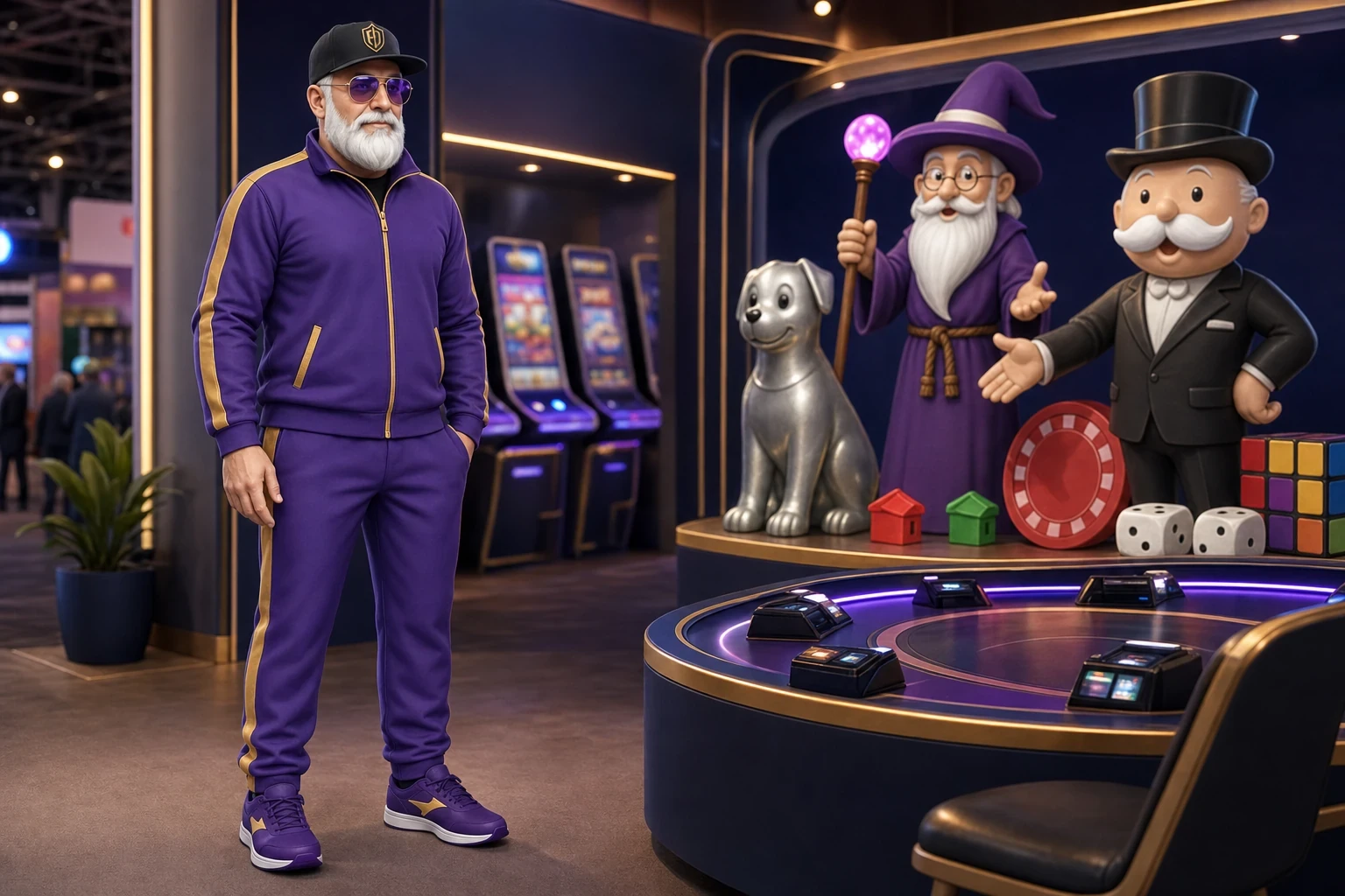 Galaxy Gaming Sets G2E 2026 Display Around Hasbro Brands and Single-Seed Progressive Link