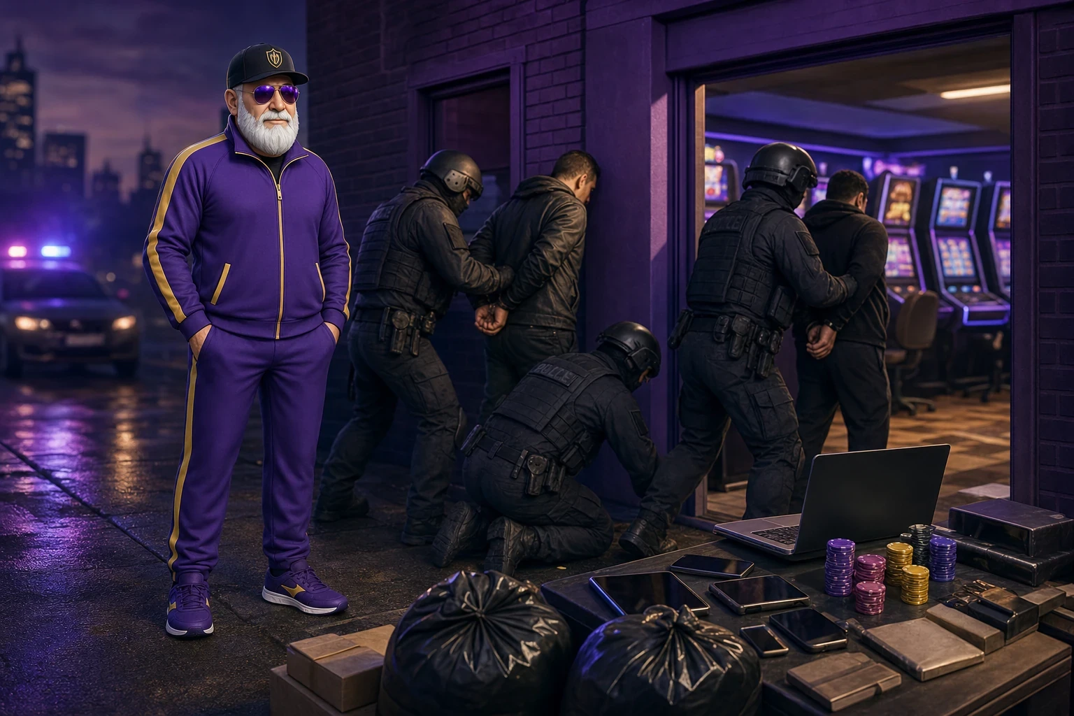 Greater Manchester Police Target Illegal Gambling with Overnight Raids and Multiple Arrests