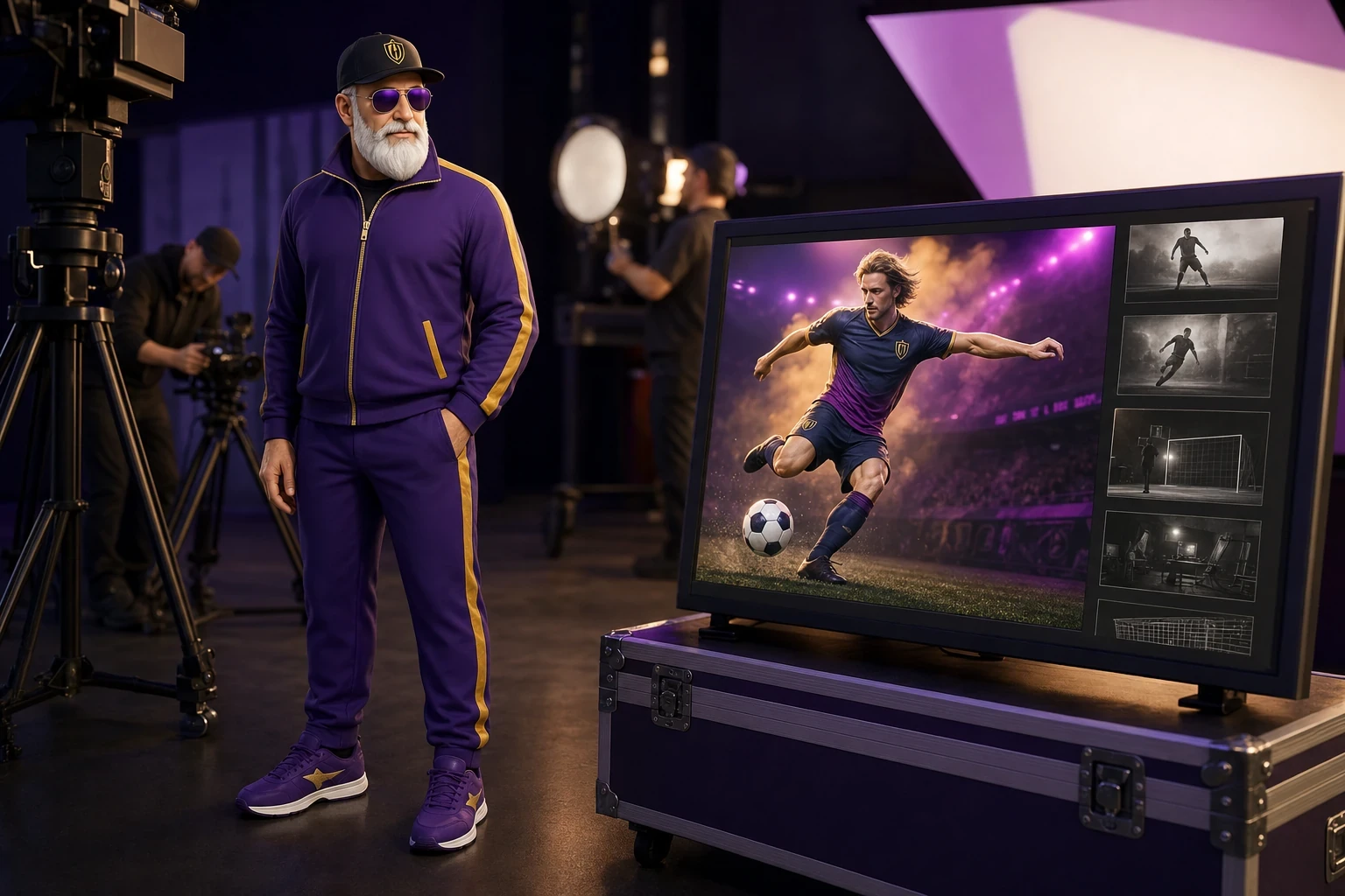 BOYLE Sports Deploys David Ginola in Cinematic Campaign to Launch Combined-Stats Squad Builder Product