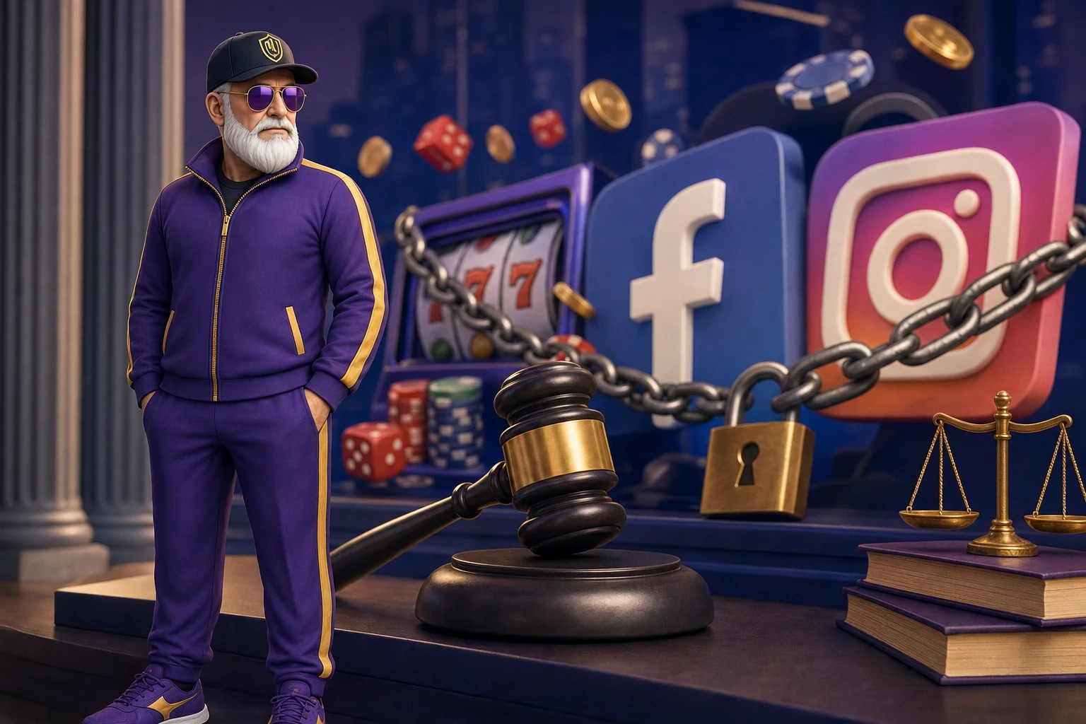 VNLOK Sues Meta for Disseminating Illegal Gambling Ads on Facebook and Instagram