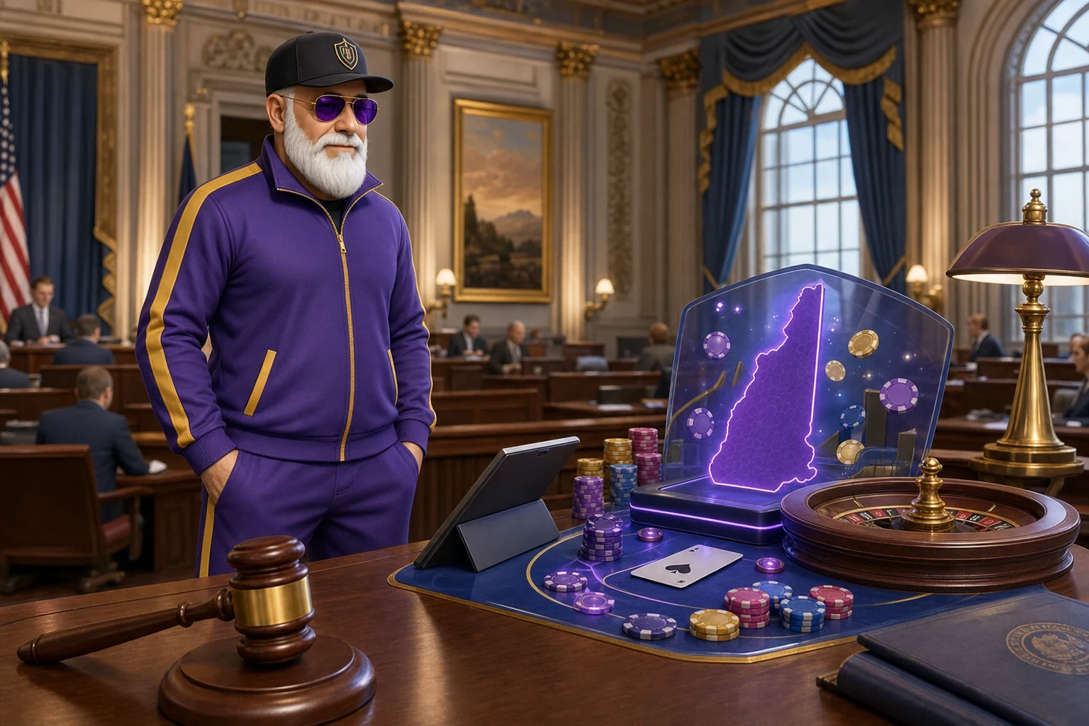 New Hampshire Senate Advances SB 104 Online Casino Bill by Narrow 13-11 Margin