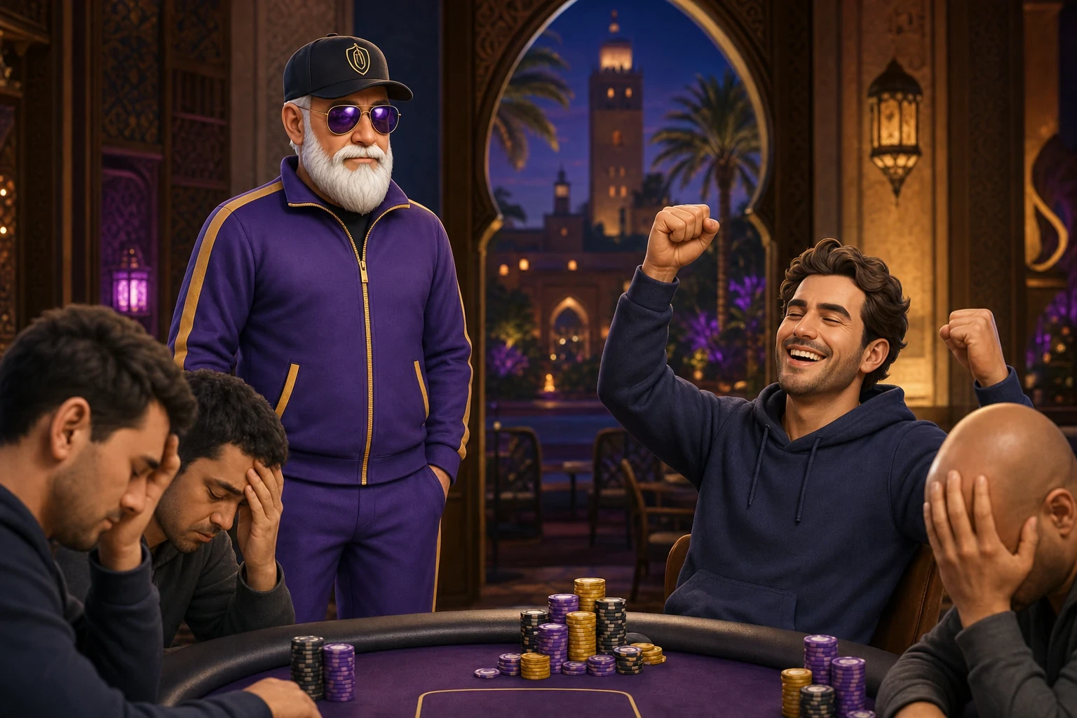 Maxime Parys Overcomes Multiple Short Stacks to Win Unibet Open Marrakech Main Event