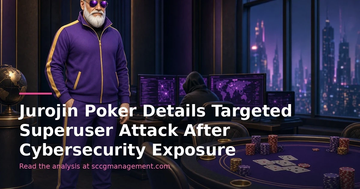 Jurojin Poker Details Targeted Superuser Attack After Cybersecurity Exposure