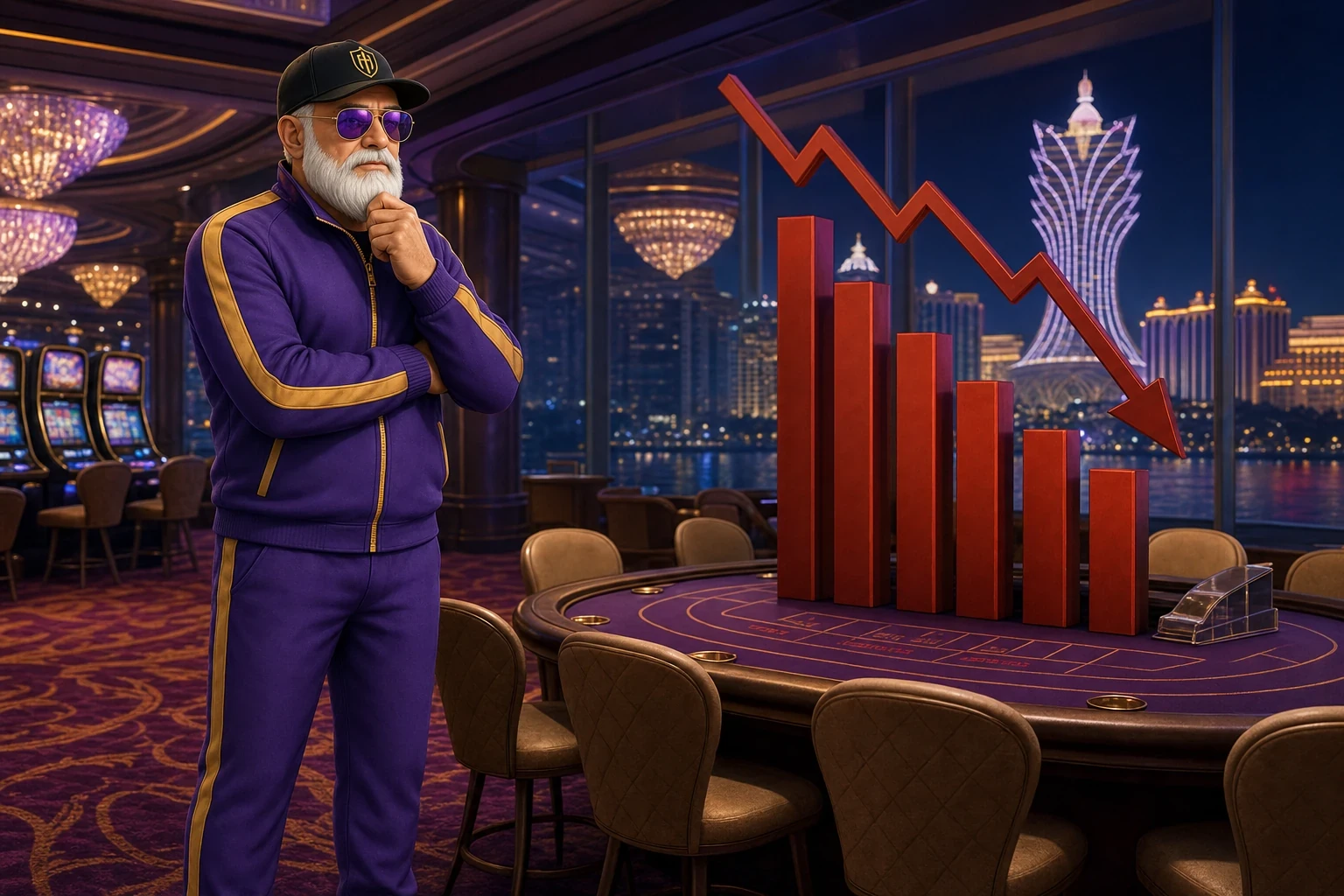Decline in Mass Baccarat Drives 3.8% Drop in Macau Casino Revenue for Third Quarter of 2026