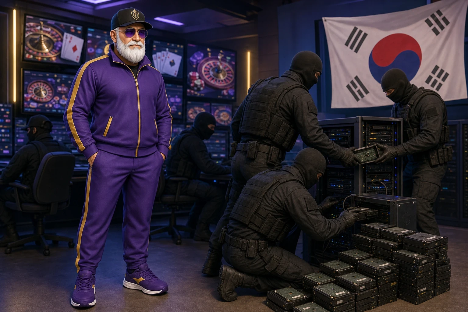South Korea Dismantles $17.2 Billion Illegal Gambling Network That Produced Casino Sites in 10 Minutes