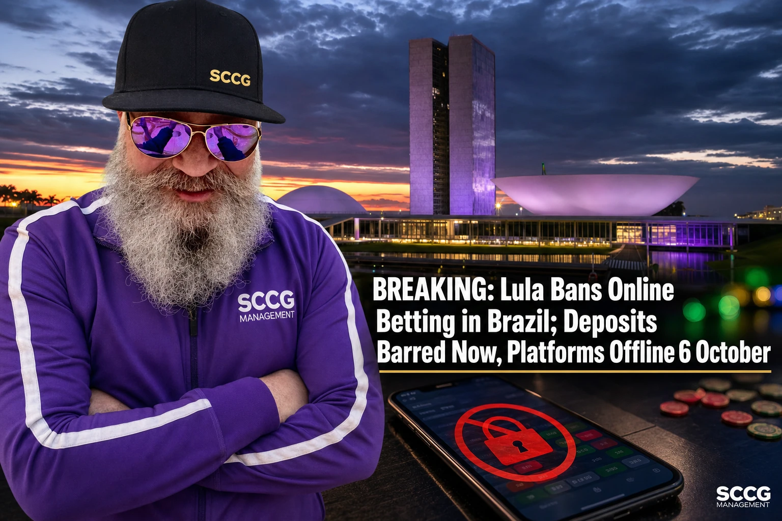 BREAKING: Lula Bans Online Betting in Brazil; Deposits Barred Now, Platforms Offline 6 October