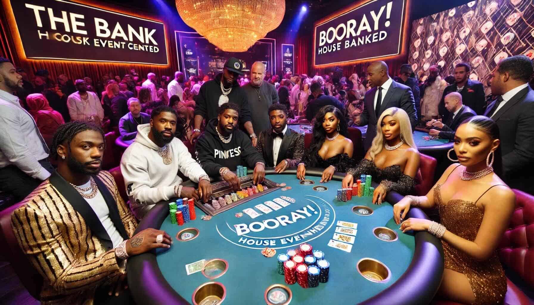 Celebrity Poker & Celebrity BooRay! At The Bank Event Center ATL: TheTesting Ground for The BooRay! House Banked Casino Table Game