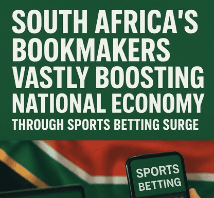 South Africa’s Bookmakers Vastly Boosting National Economy Through Sports Betting Surge