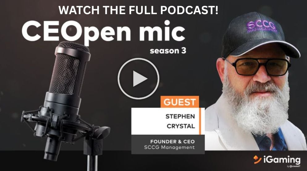 Watch the Full CEOpen Mic Podcast: Beyond the Money: Stephen Crystal’s Motivation in the Gaming World
