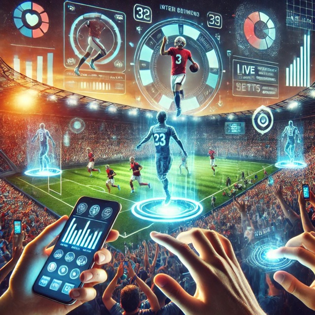 A New Way for Fans to Engage: Supporting Athletes and Interactive Games