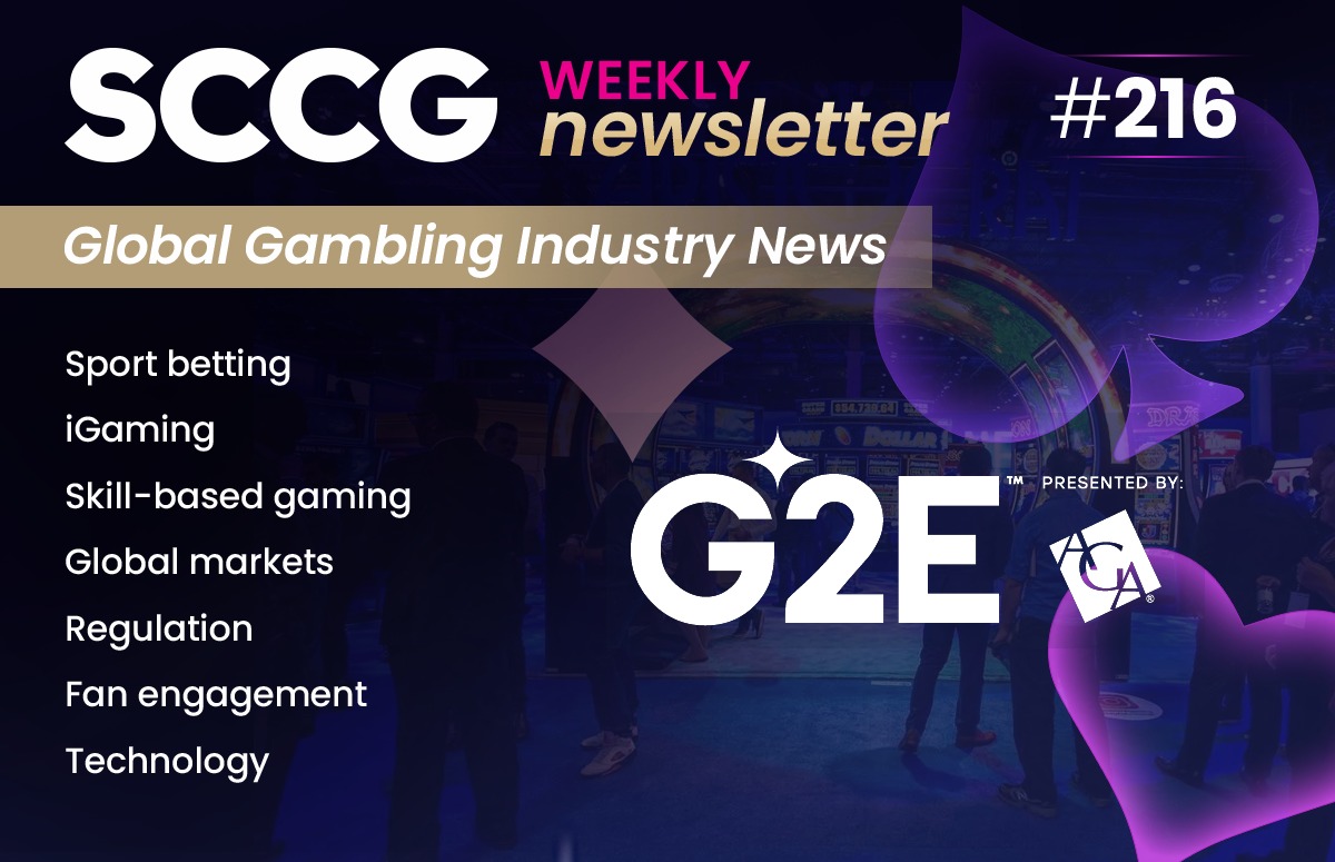 Gambling Industry Exclusive Articles. Weekly Newsletter 216 G2E Edition