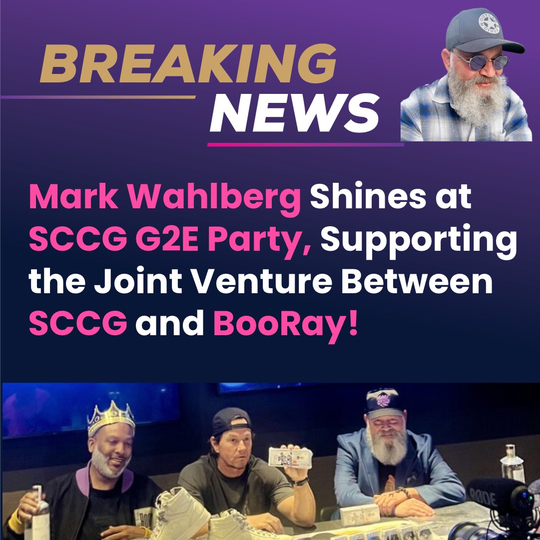 Mark Wahlberg Shines at SCCG G2E Party