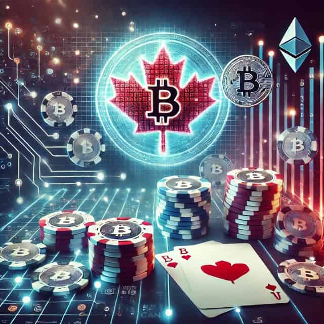 Canada crypto gambling rise