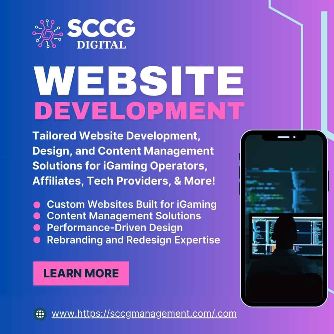 SCCG Digital: iGaming Website Development