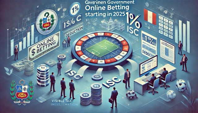 Peru to Regulate Online Betting with a New Tax Starting in 2025