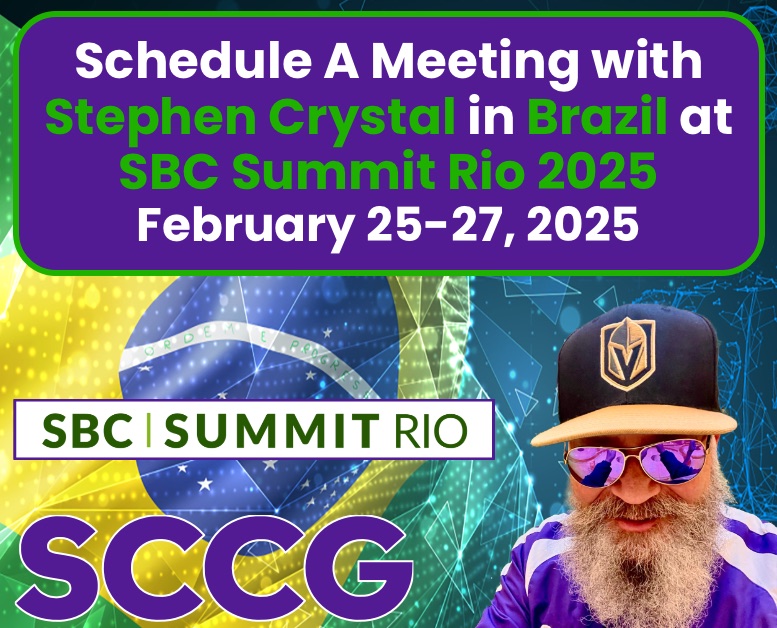 Schedule A Meeting with Stephen Crystal in Brazil at SBC Summit Rio 2025