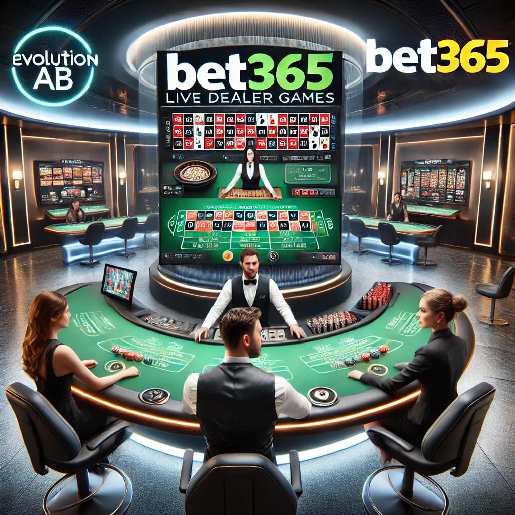 Evolution AB Expands Live Dealer Games with Bet365 in New Jersey