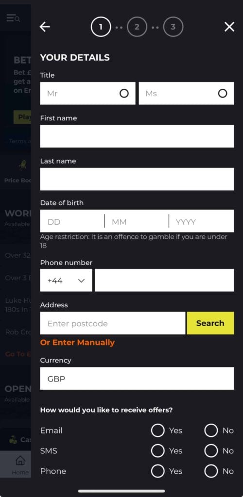 Nrg bet promo code visual