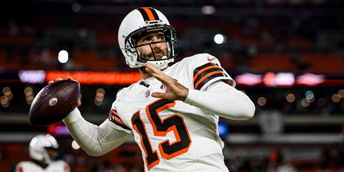 Browns name veteran QB Joe Flacco Week 1 starter