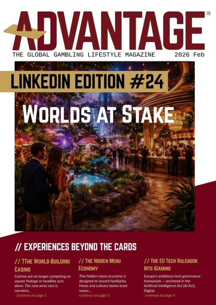 ADVANTAGE - The Global Gambling Lifestyle Magazine - Updated 2026!