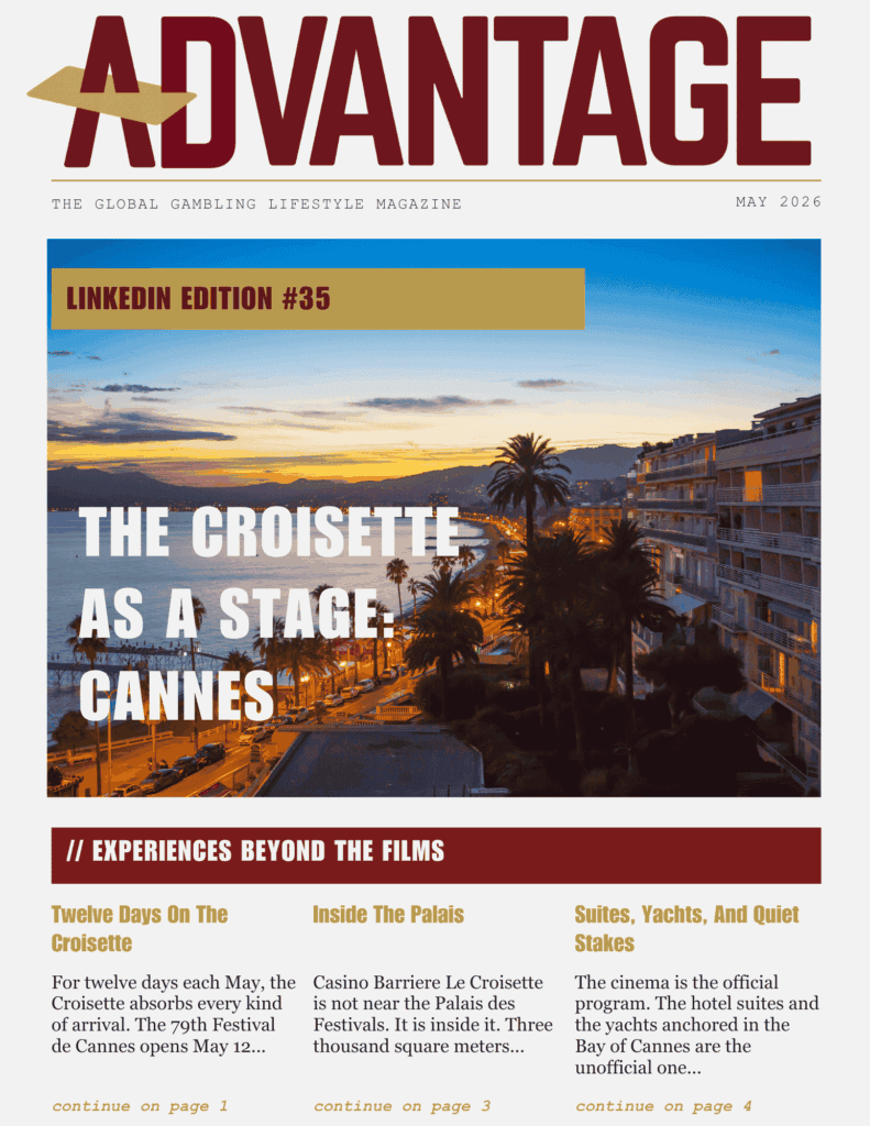 ADVANTAGE LinkedIn Edition 35 Croisette as a Stage.pptx