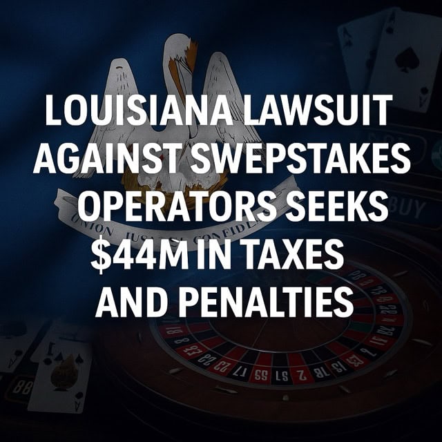 Louisiana sweepstakes operator lawsuit